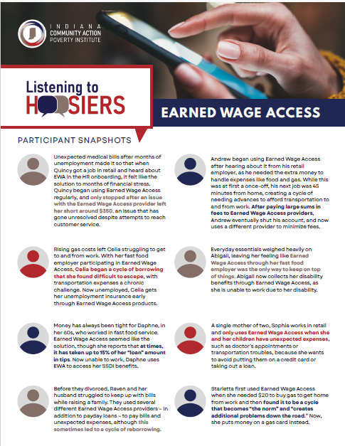 Cover page of Listening to Hoosiers: EWA